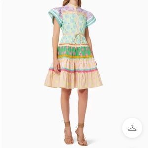 CeliaB Ursula Tiered Dress in Cotton
